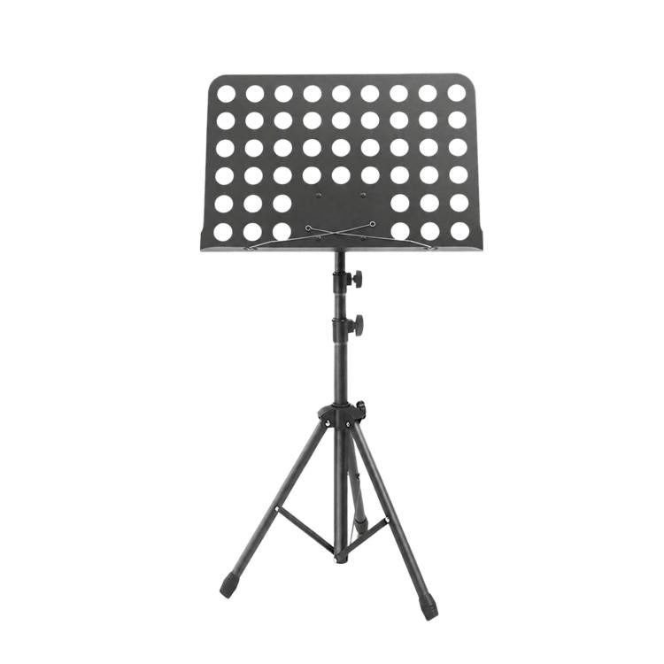 Portable Foldable Universal Music Stand Height Adjustable Sheet Music Rack For Rehearsal & Performance, Stand + Folder + Storage Bag