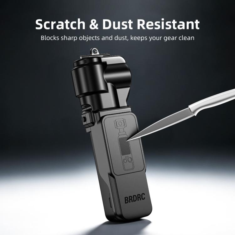 For DJI Osmo Pocket 3 / 4 BRDRC Protective Case For Lens and Screen Storage Dust Cover