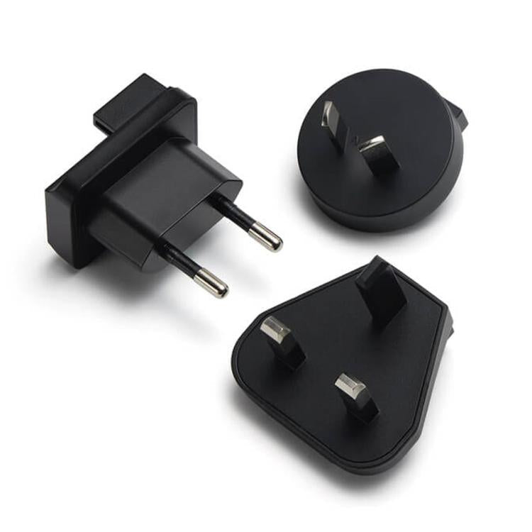 Travel Plug Adapter Kit For DJI Power 140W GaN Charger Interchangeable EU UK AU Wall Plugs, Adapter Kit