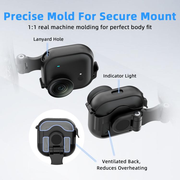 Insta360 Go Ultra Flymile Magnetic Backpack Shoulder Strap Clip