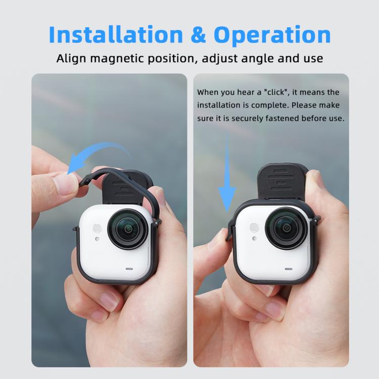 Insta360 Go Ultra Flymile Magnetic Backpack Shoulder Strap Clip