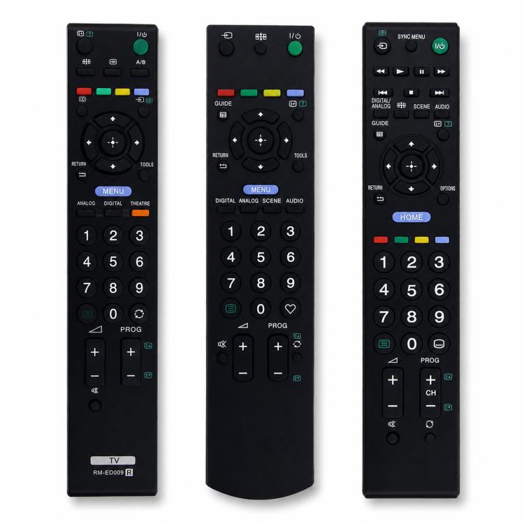 Replacement TV Remote Control For Sony LCD LED Smart HDTV Series, RM-ED009, RM-ED017, RM-ED046