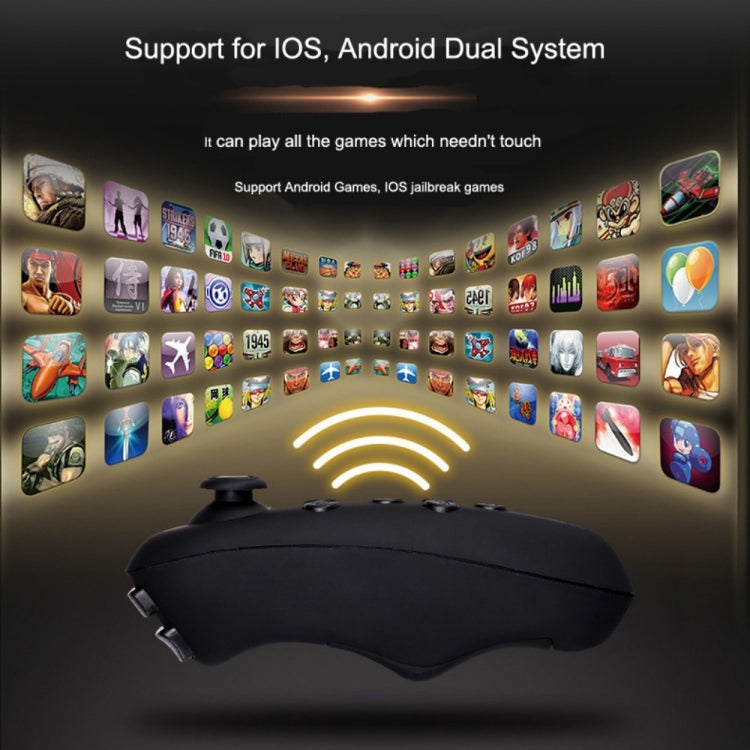VRPARK Virtual Reality 3D VR Glasses Gamepad Game Joystick Bluetooth Remote Controller for iPhone IOS Android Smartphone Phone