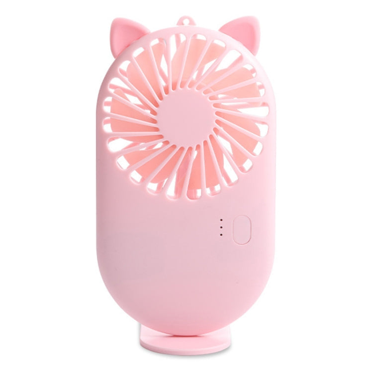 Portable Cute Pocket Mini USB Handheld Fan Phone Holder (Pink)