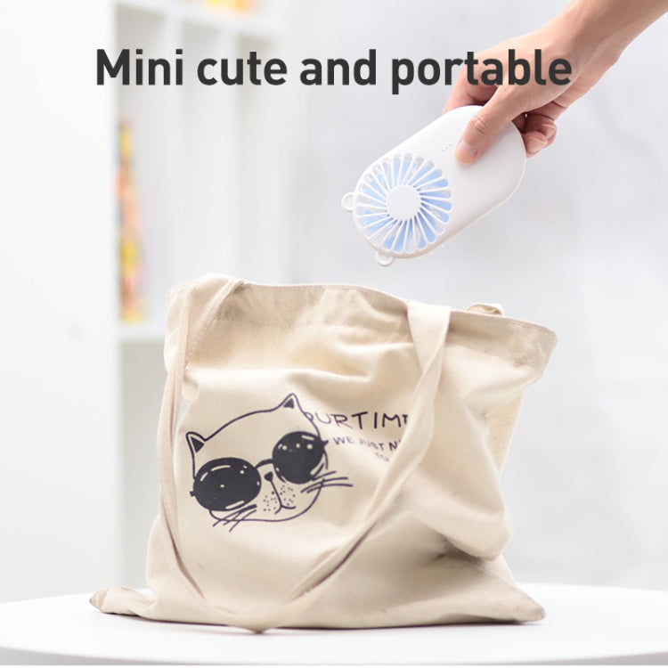 Portable Cute Pocket Mini USB Handheld Fan Phone Holder (Pink)