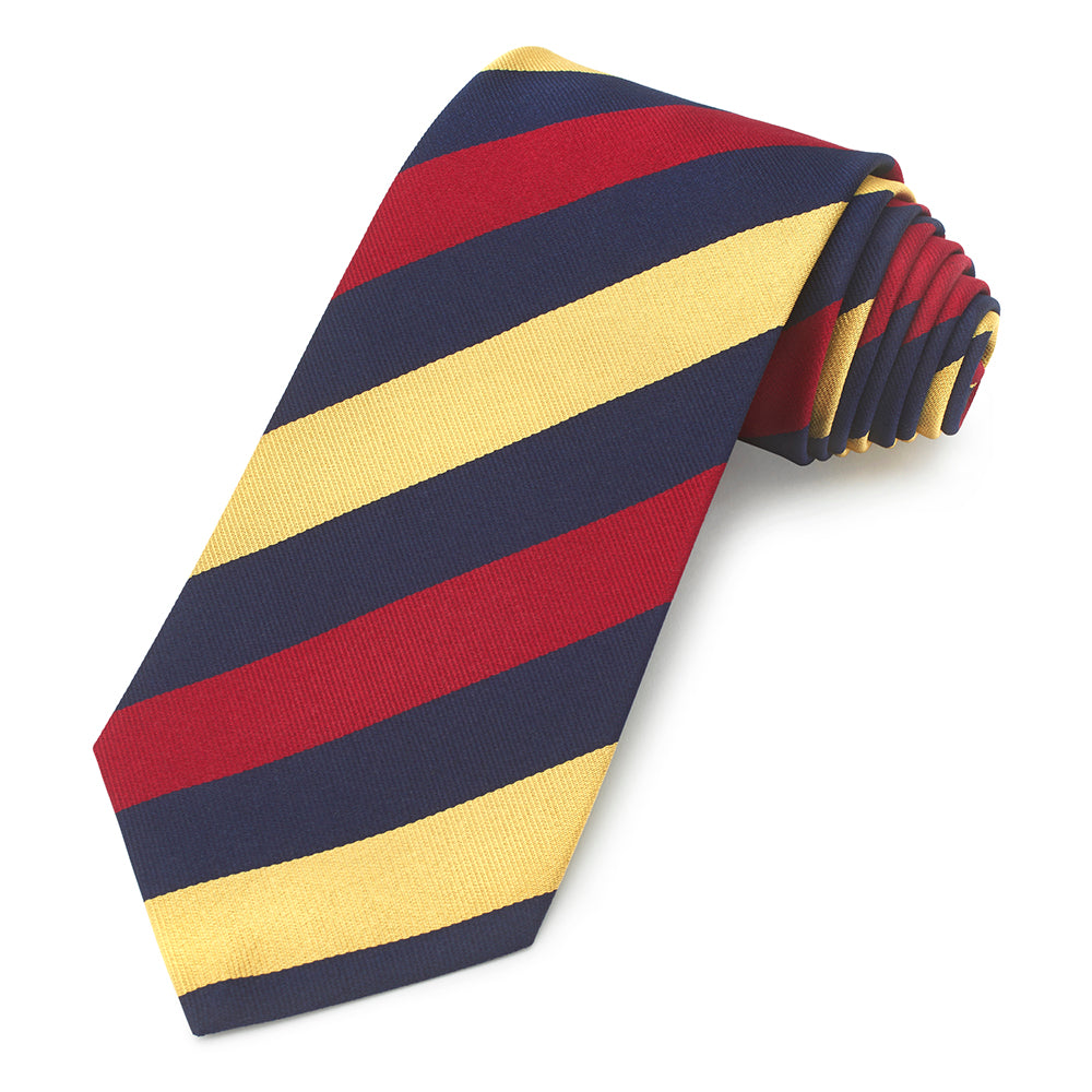 Royal Army Medical Corps Three-Fold Silk Reppe Tie