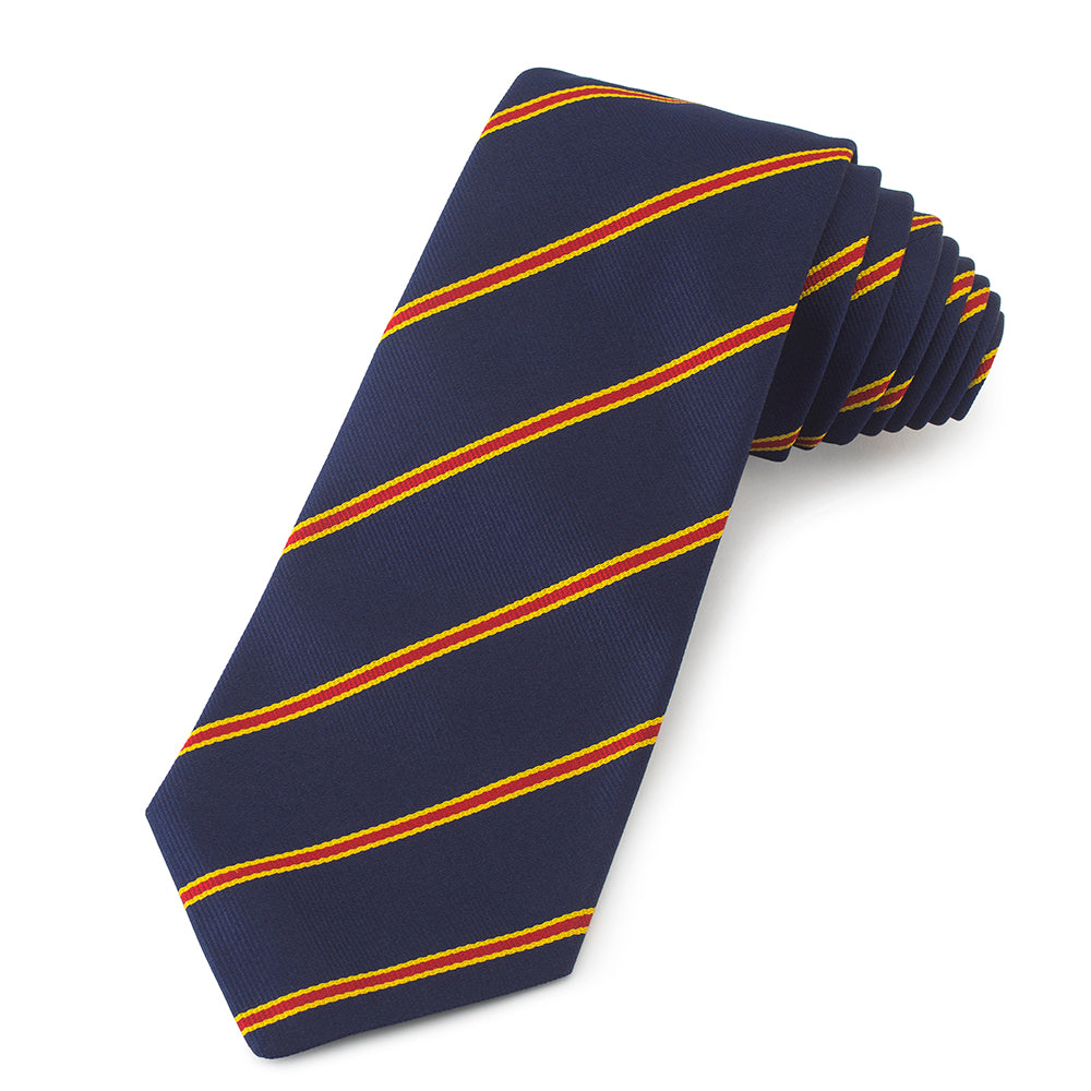 Royal Military Academy Sandhurst Three-Fold Silk Reppe Tie