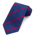 King's College London Three-Fold Silk Reppe Tie