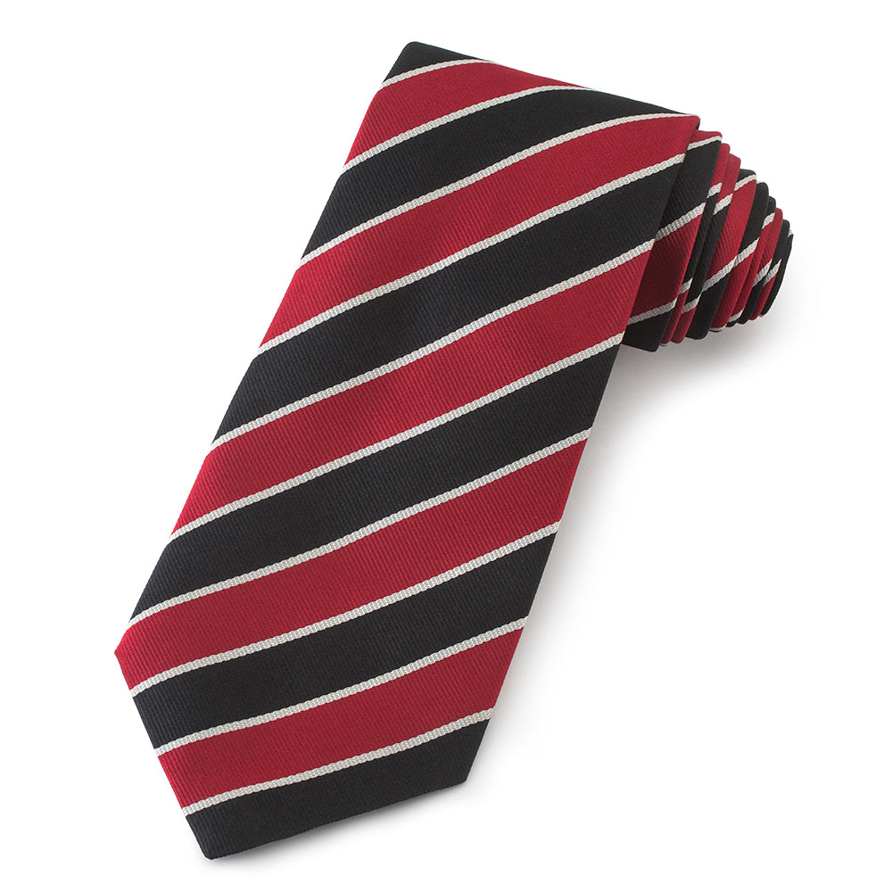 Marlborough College Three-Fold Silk Reppe Tie