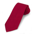 Grenadine Silk Tie In Red