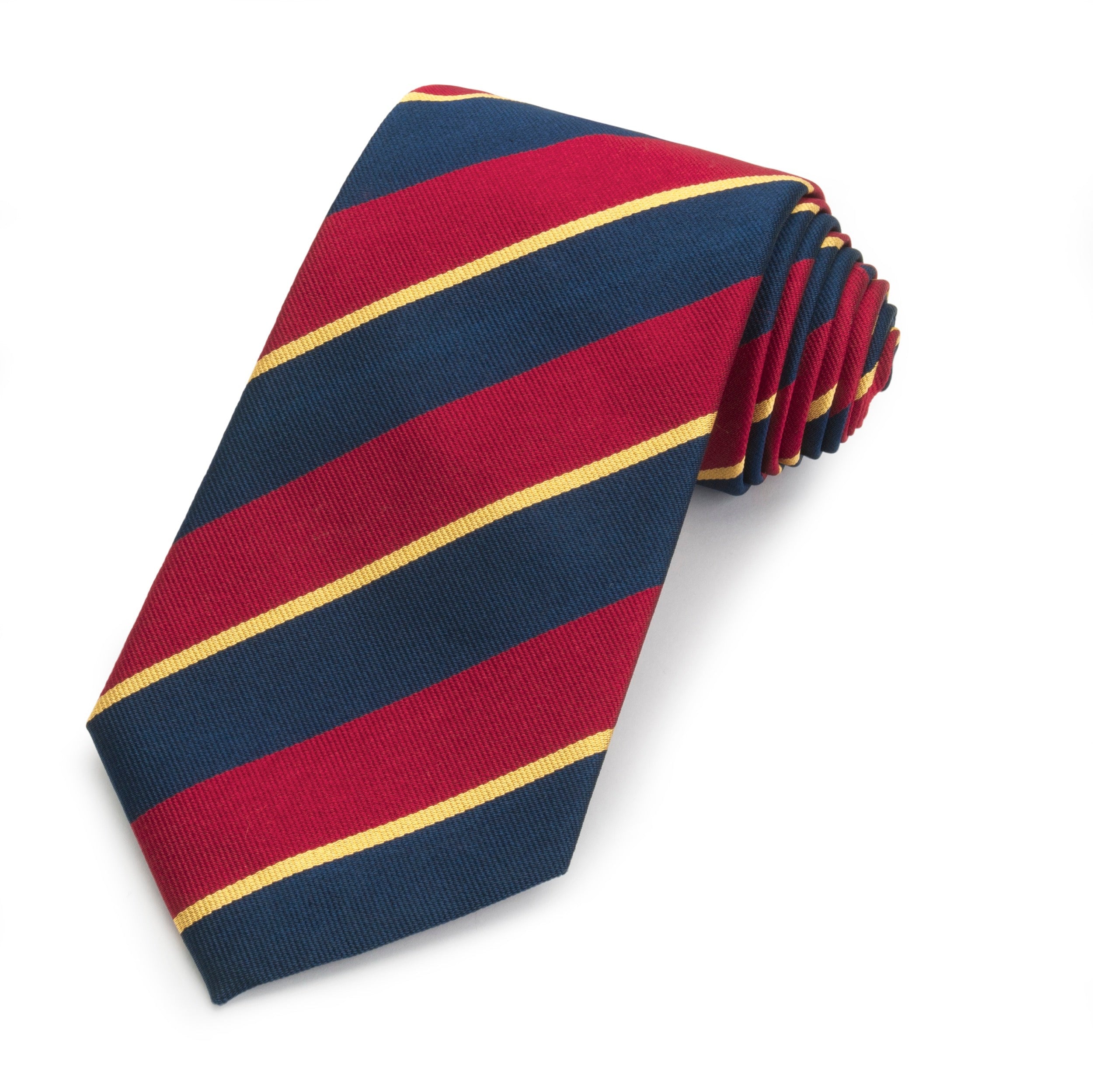 University of Wales Three-Fold Silk Reppe Tie