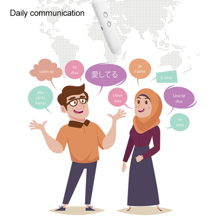 T4 Portable AI Smart Voice Translator Business Travel Real Time Translation Machine Support 42 Languages (Black)