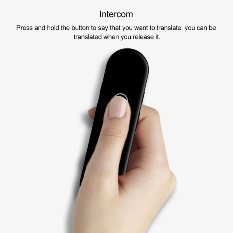 T4 Portable AI Smart Voice Translator Business Travel Real Time Translation Machine Support 42 Languages (Black)