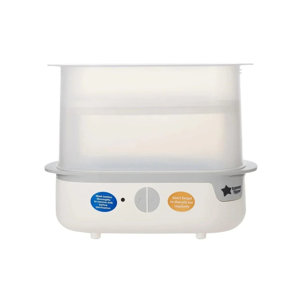 Tommee Tippee Complete Feeding Set with Electric Steam Steriliser - White