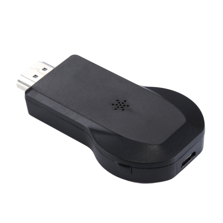 M2 Plus Wireless WiFi Display Dongle Receiver Airplay Miracast DLNA 1080P HDMI TV Stick for iPhone, Samsung, and other Android Smartphones(Black)