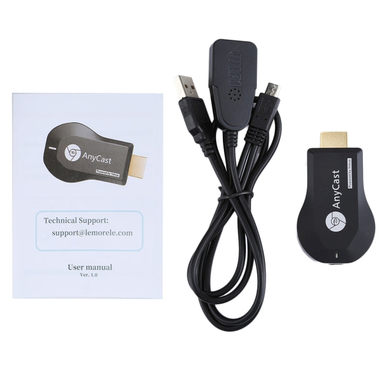 M9 Plus Wireless WiFi Display Dongle Receiver Airplay Miracast DLNA 1080P HDMI TV Stick