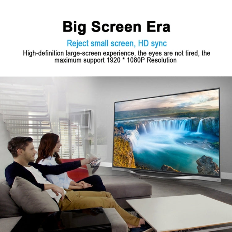 G4 Wireless WiFi Display Dongle Receiver Airplay Miracast DLNA TV Stick for iPhone, Samsung, and other Android Smartphones, Dual Core Cortex A7 up to 1.5GHz(Black)