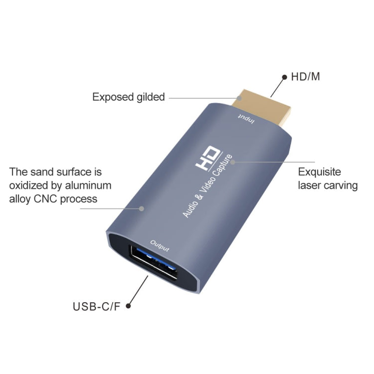 Z51 USB Female to HDMI Male Video Capture Card