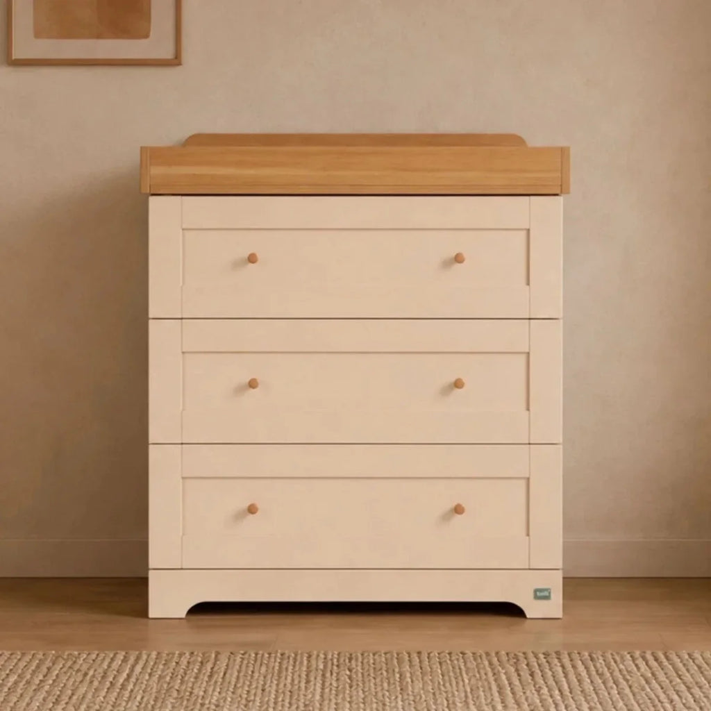 Tutti Bambini Rio 3 pcs Room Set - Cashmere / Honey Oak
