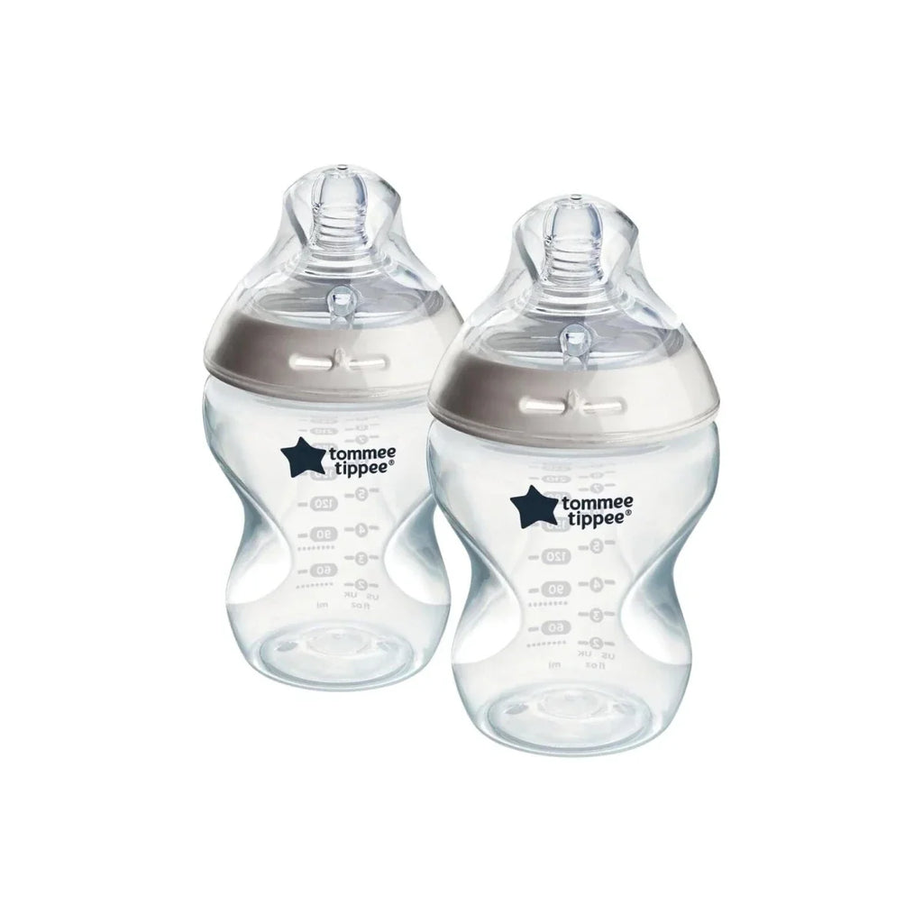Tommee Tippee Closer to Nature Baby Bottles 260ml Pack of 2