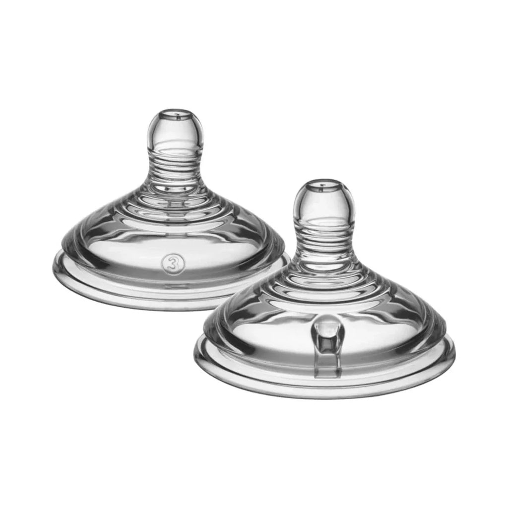 Tommee Tippee Natural Start Baby Bottle Fast Flow Teats 6+ months Pack of 2