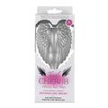 Tangle Angel Cherub Detangling Brush With Antimicrobial Bristles - Silver