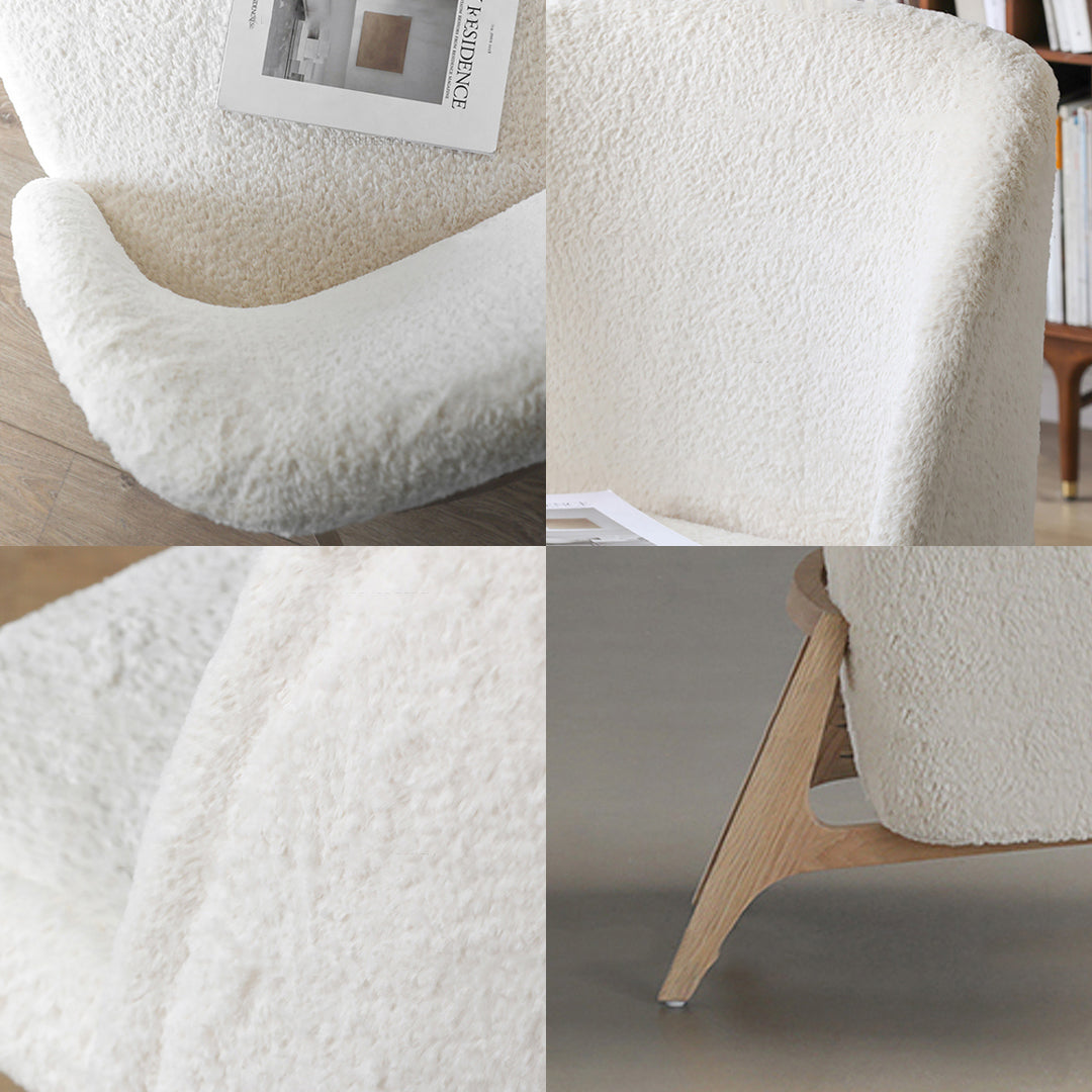 Teddy Armchair, White