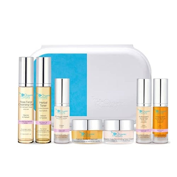 The Organic Pharmacy Essential Skincare Gift Set - 8 Pieces