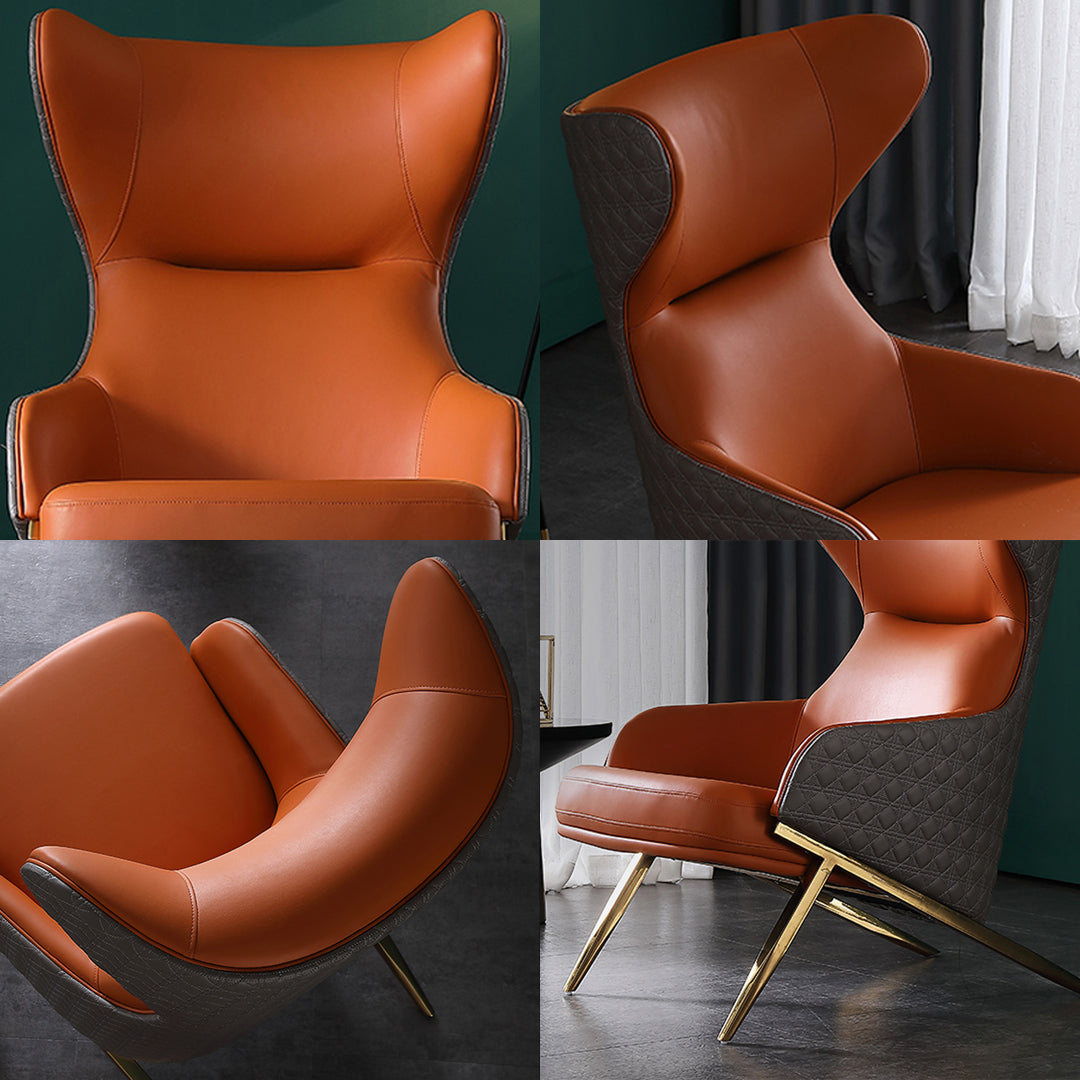 Tige Accent Armchair, Leather