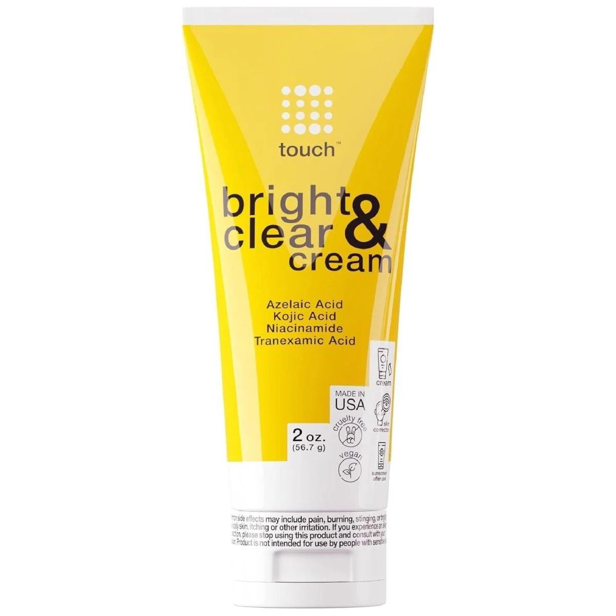 Touch Bright & Clear Cream with Azelaic Acid, Kojic Acid, Niacinamide