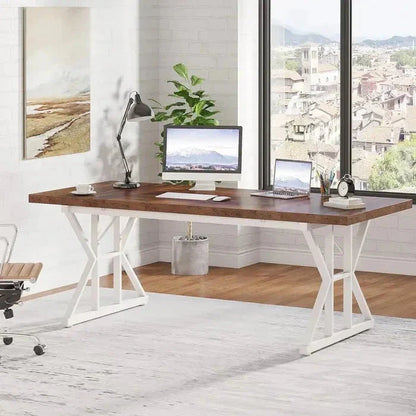 160cm Executive Office Desk - Minimalist Laptop Study & Writing Table