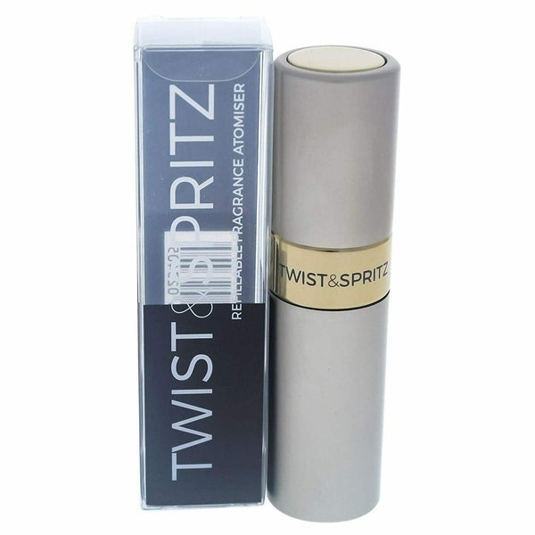 Twist & Spritz Refillable Atomiser Spray 8ml - Silver Glitter