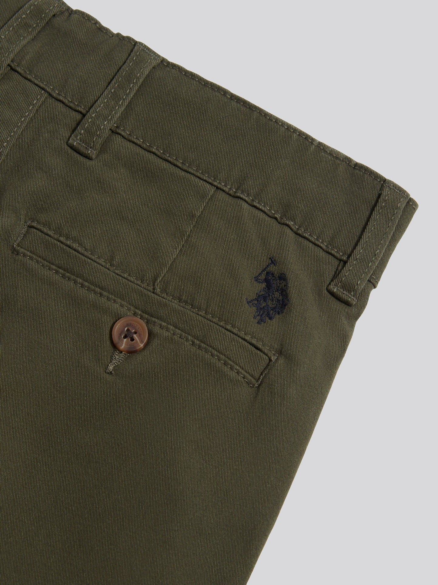 Boys Classic Chino Short Forest Night
