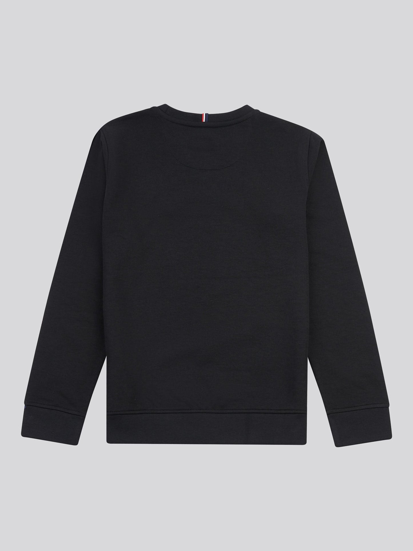Boys Double Horsemen Crew in Black Bright White DHM