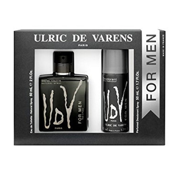 Ulric de Varens For Men Gift Set 60ml EDT + 50ml Deodorant Spray