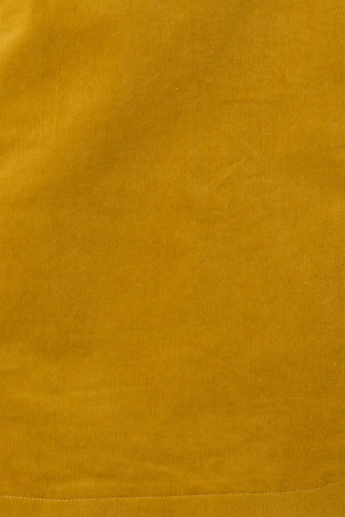 Ria Babycord A-Line Mini Skirt - Mustard
