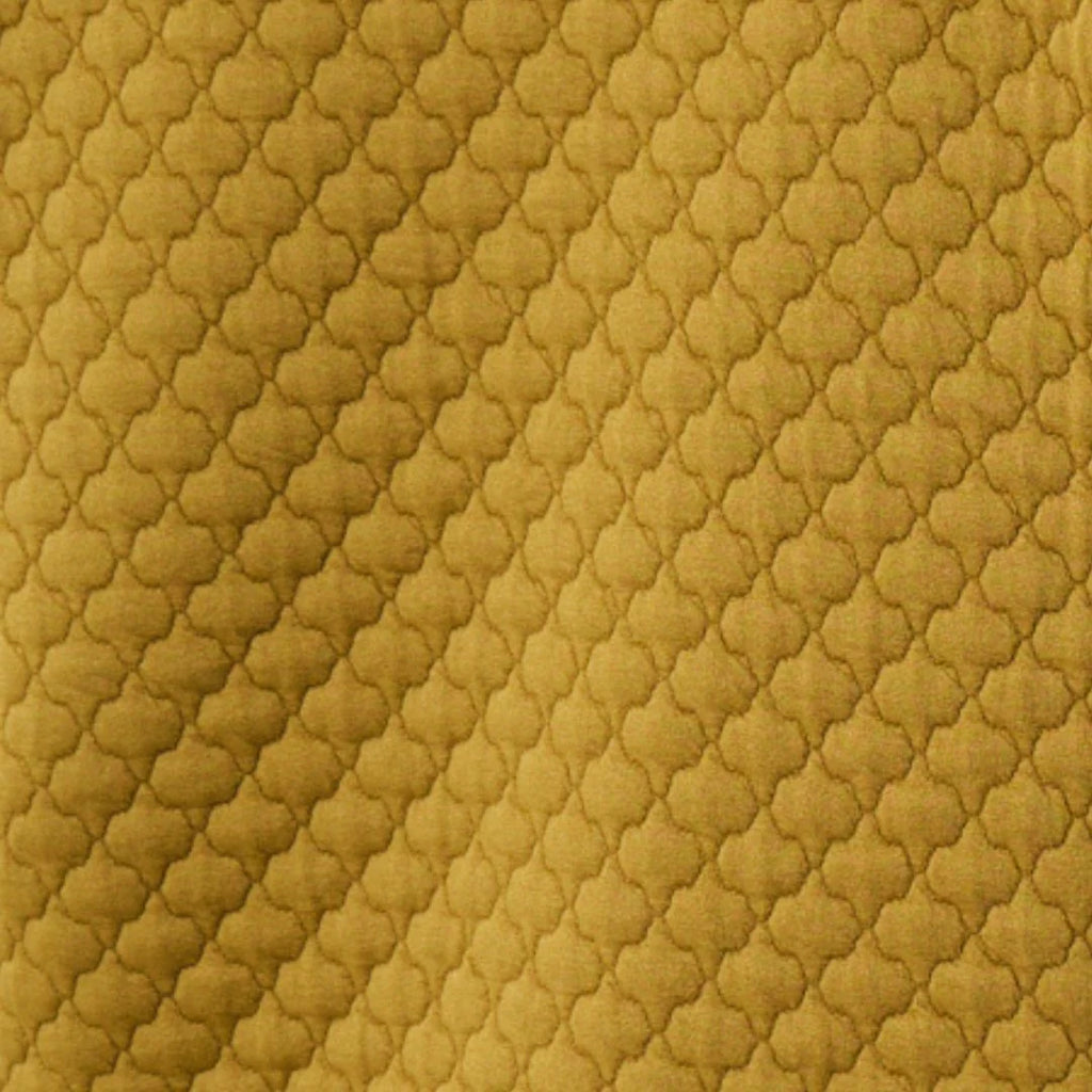 Jan Tile Quilted Sweatshirt - Dark Mustard