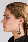 Erin Roman Gold Drop Earrings