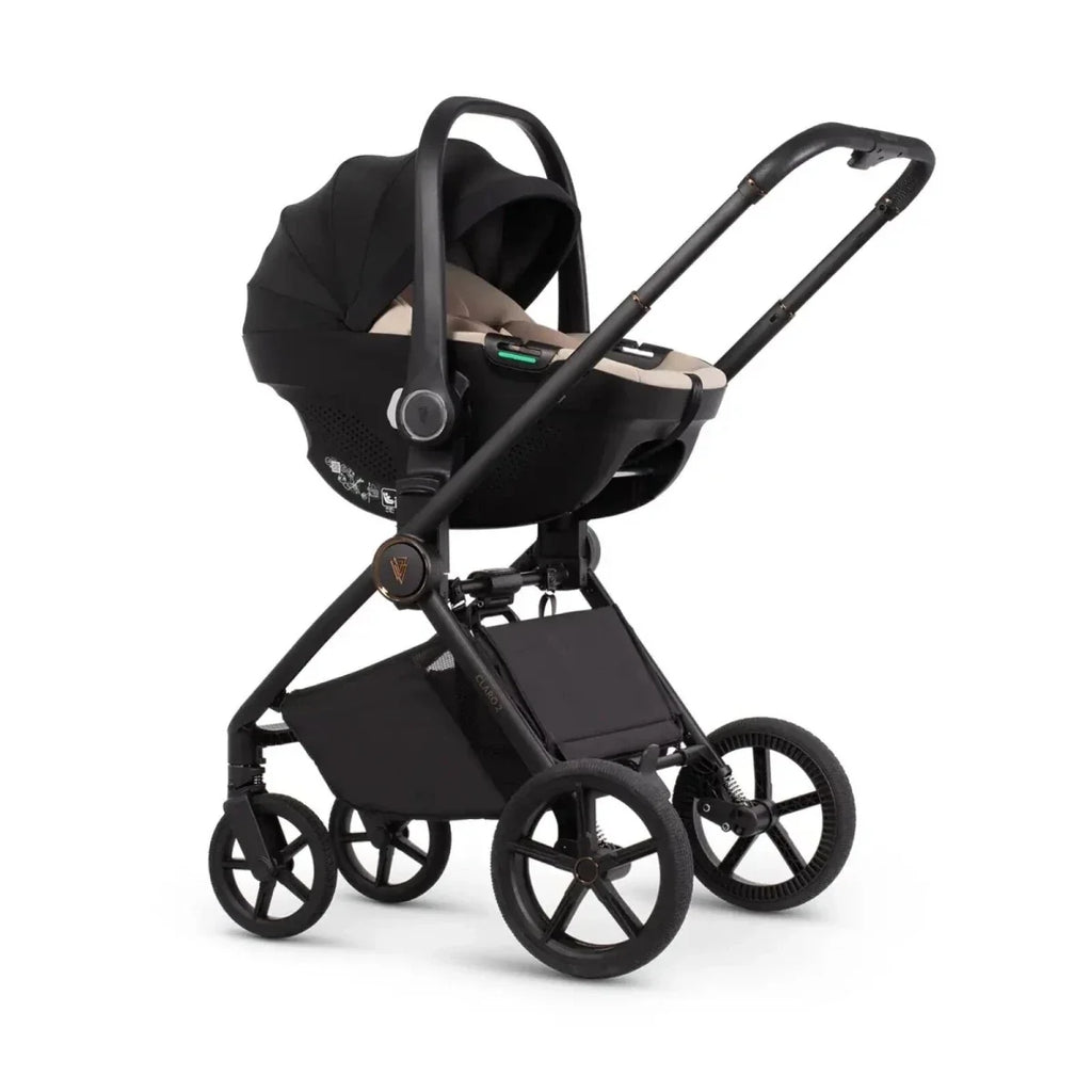 Venicci Claro 2 3-in-1 9 piece Comfort Bundle - Beige/Noir
