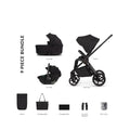 Venicci Claro 2 3-in-1 9 piece Comfort Bundle - Black/Noir