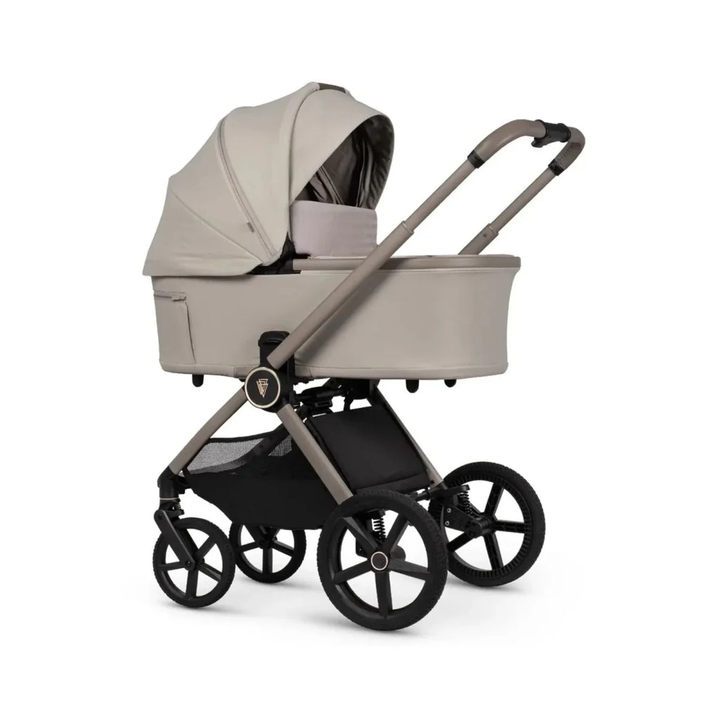 Venicci Upline 3 3-in-1 12 piece Comfort Bundle - Beige/Pebble