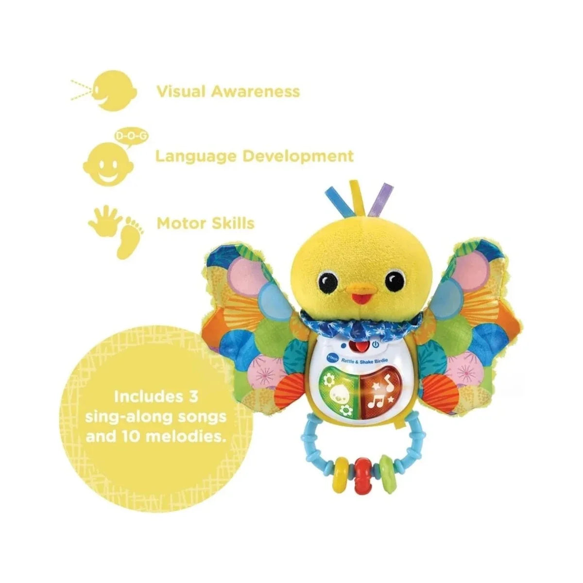 VTech Birdie Baby Rattle & Shake