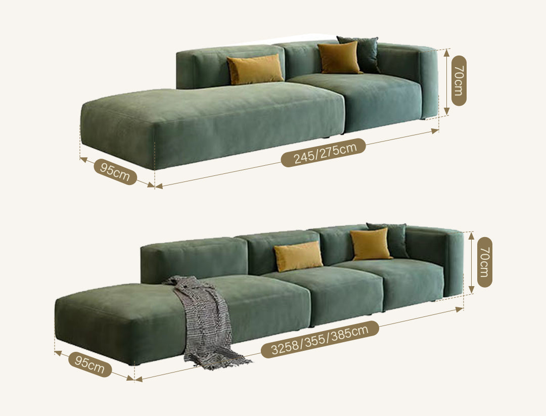 Valentina Three Seater Sofa, Four Seater, Corner Sofa, Velvet