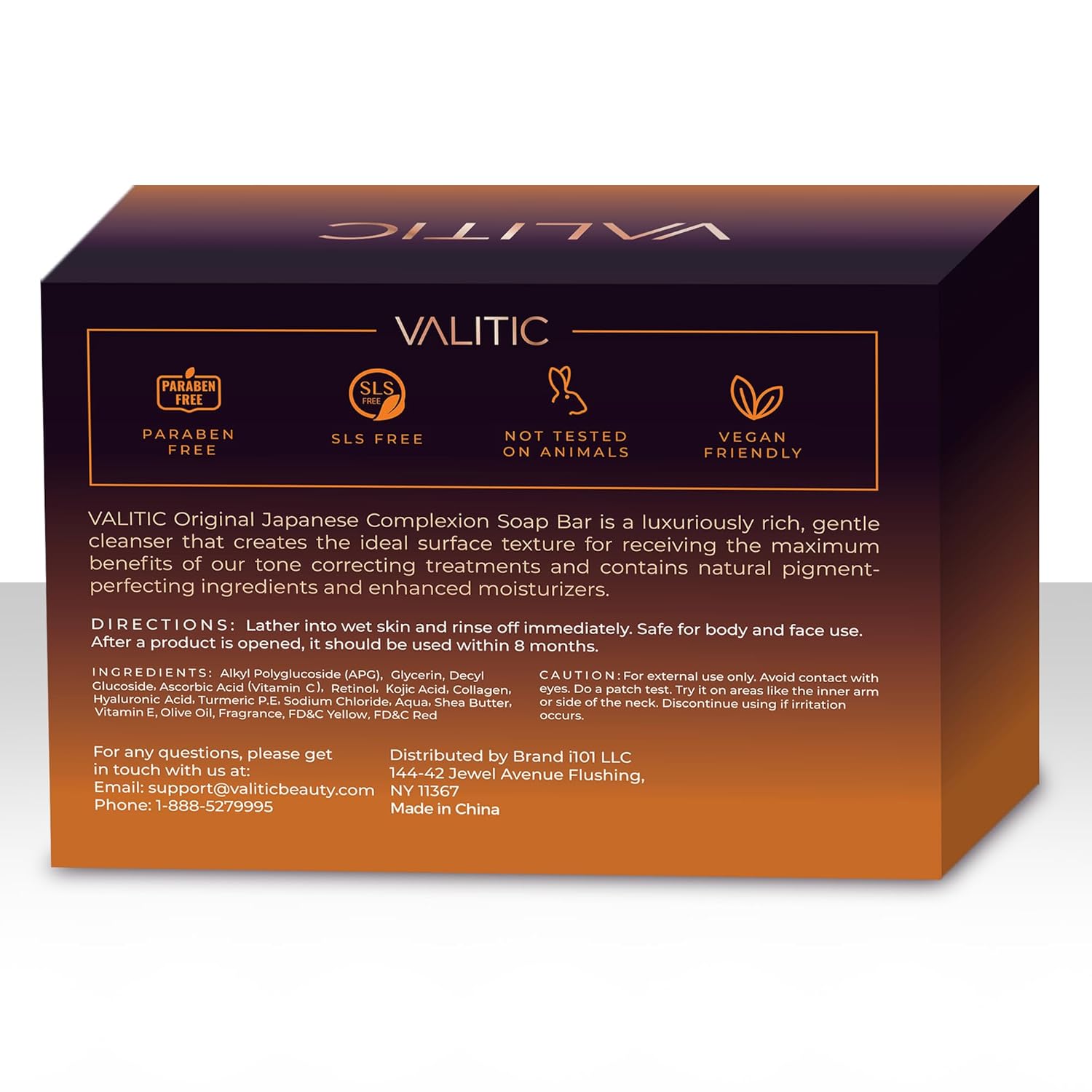 VALITIC Kojic Acid Dark Spot Remover Soap - with Retinol, Turmeric