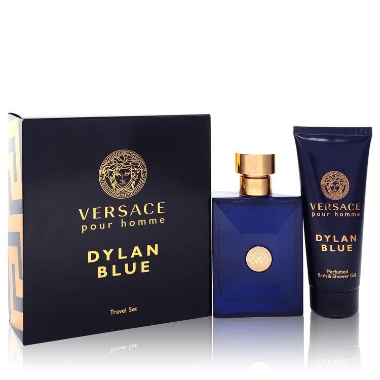 Versace Pour Homme Dylan Blue Gift Set - 3.4 oz / 100 ml Eau de Toilette with Shower Gel