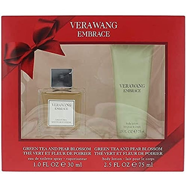 Vera Wang Embrace Green Tea & Pear Blossom Gift Set 30ml EDT + 75ml Body Lotion