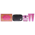 Versace Bright Crystal Absolu Gift Set 90ml EDP + 100ml Body Lotion + 100ml Shower Gel + Pouch