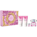 Versace Bright Crystal Gift Set 90ml EDT + 100ml Body Lotion + 100ml Shower Gel + 5ml EDT