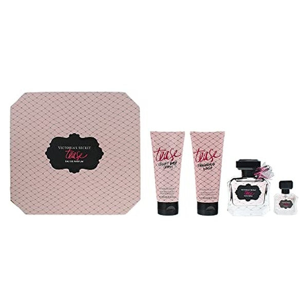 Victoria's Secret Tease Gift Set 50ml EDP + 7.5ml EDP + 100ml Body Cream + 100ml Shower Gel