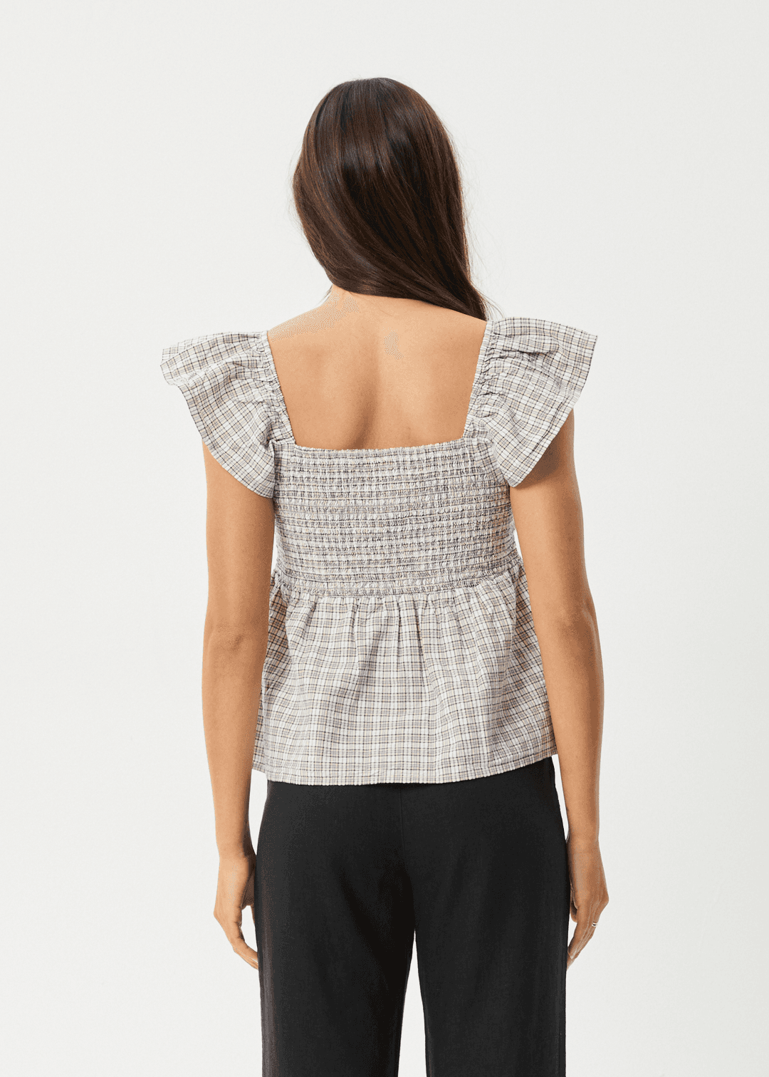 AFENDS Seersucker Top